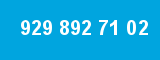 929 892 71 02